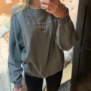 Temple University - jansport crew neck - grey